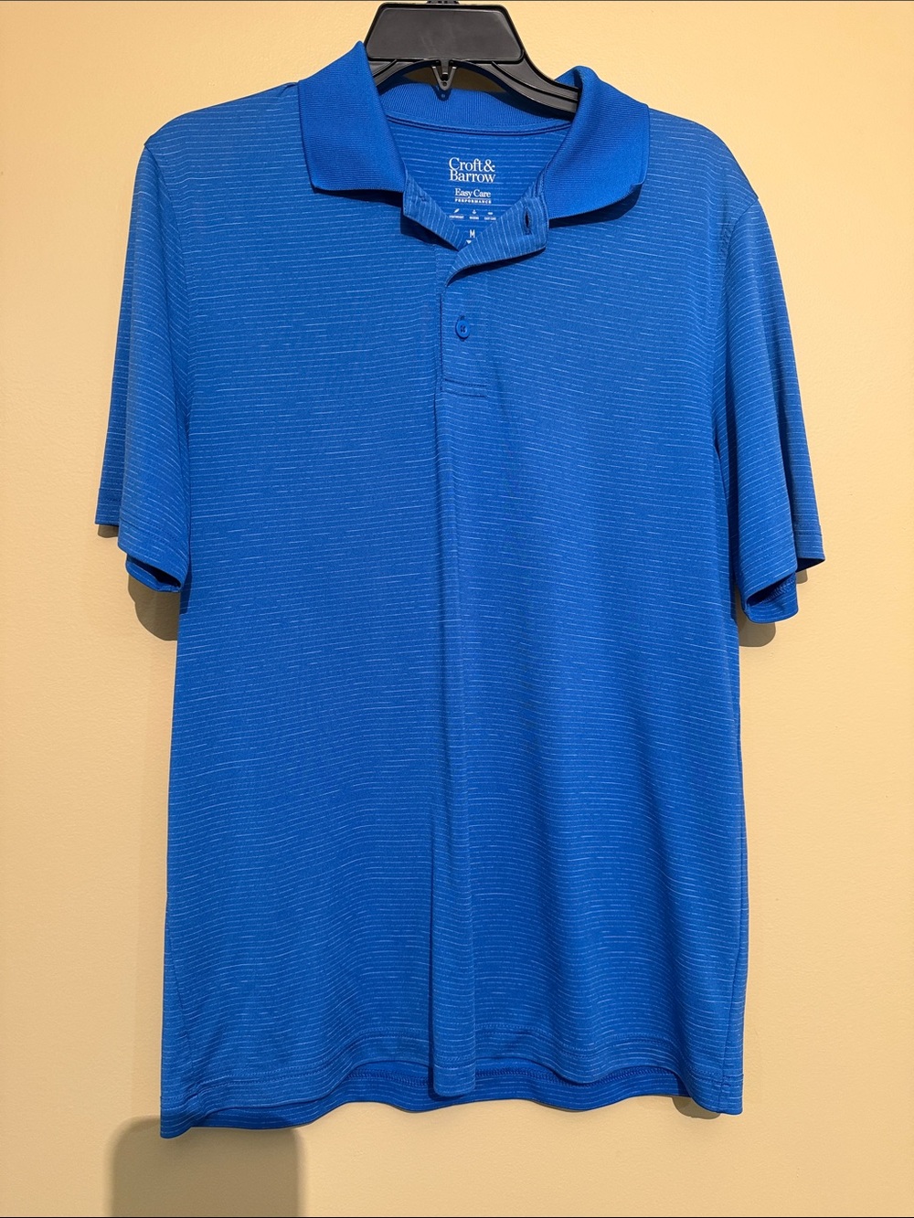 croft & barrow Blue Short-Sleeve Polo Shirt